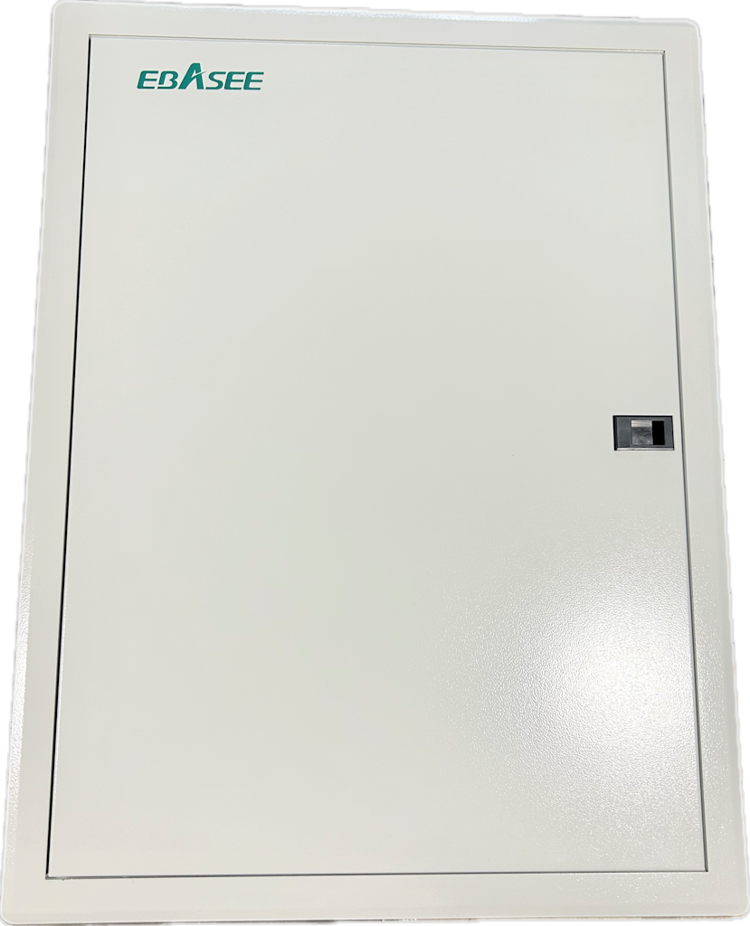 Rozvodná skrinka: Kovová, zapustená, 72 modulová